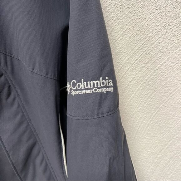 Columbia Core Interchange Women's Grey & Black Ski Jacket Size Large - Picture 6 of 11